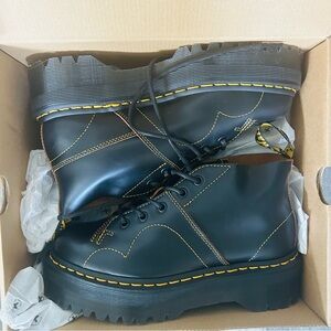 Dr. Martens Church Quad Platform Shoes 8 NWT